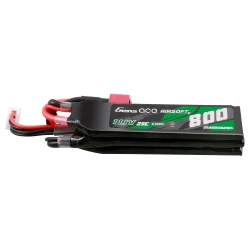 Gens Ace 800mAh 11.1V 25C 3S1P Nunchuck 3X Airsoft Gun LiPo Battery Deans T Plug