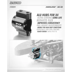 X4 Alu Hub - Swiss 7075 T6