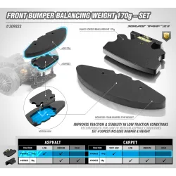 T4F'21 FOAM BUMPER FOR 170g WEIGHT - HARD