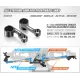 Alu Steering Arm For Frontward Links - Swiss 7075 T6 - Set