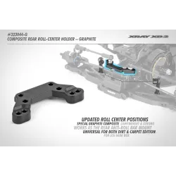 Composite Rear Roll-Center Holder For Anti-Roll Bar - Graphite