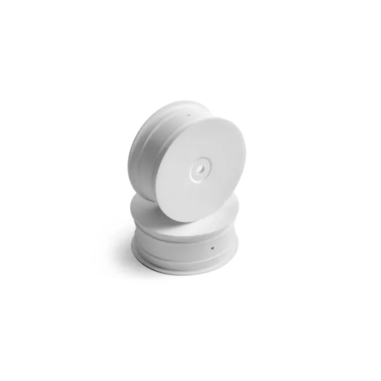 2Wd Front Wheel Aerodisk With 12Mm Hex Ifmar - White (2)
