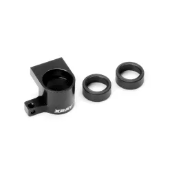 ALU FRONT MIDDLE SHAFT HOLDER - BLACK - SET