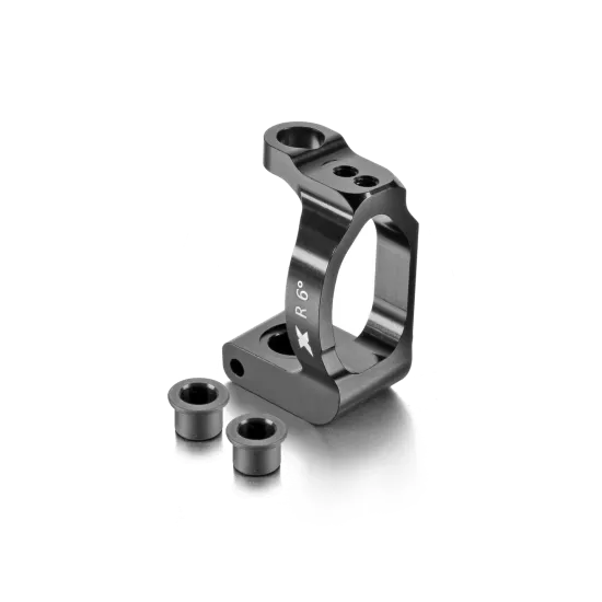 ALU CASTER BLOCK 6° RIGHT - SWISS 7075 T6