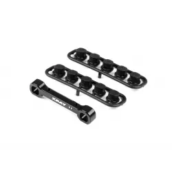 GT'22 ALU FRONT LOWER SUSP. HOLDER - FRONT - SQUARE ADJ. ROLL-C.