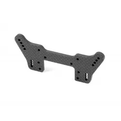 GT'22 GRAPHITE REAR SHOCK TOWER 4MM