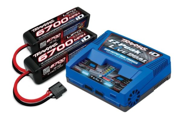 Traxxas EZ-Peak Live Duo lader 200W 2890X 6700mAh 14.8V 4